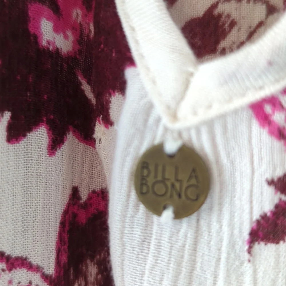 Billabong  Ivory Moonlight Lace-Up Romper - Picture 15 of 15